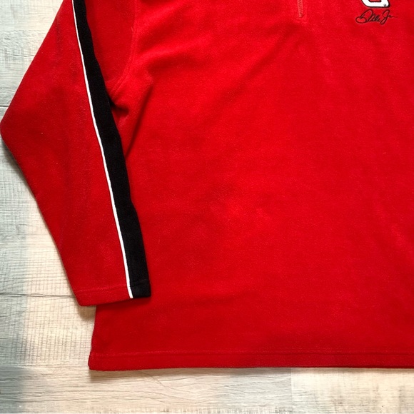 Vintage Nascar Dale Earnhardt Jr. Winner's Circle 1/4 Zip Fleece Pullover Size L - Picture 2 of 9